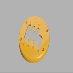 Resim Lucest Thrustmaster TH8A vites plakası (Plastik Aparattır!!!) 