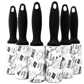 Resim Titiz Güçlü Yapişkan Tüy Toplayıcı Rollo 60 Lü X 6 Adet Hayvan Sevener 