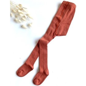 Resim Fitilli Kiremit Külotlu Çorap ÇoK Renkli 