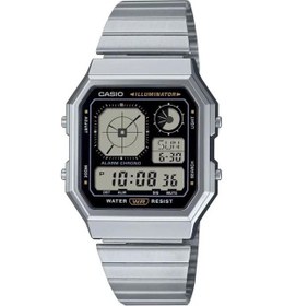 Resim Casio A130we-1adf Erkek Kol Saati Altın - Gri 