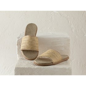 Resim English Home Modern Straw Kadın Sokak Terliği 