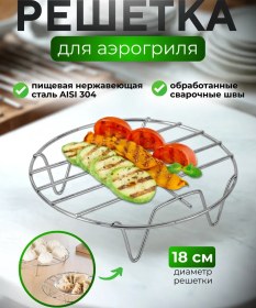 Resim R&k Home Aerogrill D18 İçin Izgara 407343684 