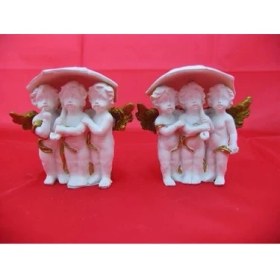 Resim QQC 2Lİ ÜÇ MELEK ŞEMSİYELİ>>8X5.5X8 