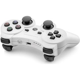 Resim Büro Ev Ofis Oyun Konsolu İçin Beyaz Stil Ps4 Gamepad Oyun Kolu 