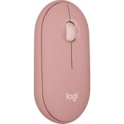 Resim Logitech M350s Pebble 2 Bluetooth Kablosuz Sessiz Kompakt Mouse - Pembe 