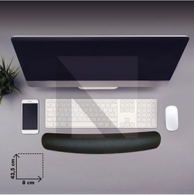 Resim MP03 - Memory Klavye Bilek Destek Pedi Yumuşak, Ergonomik 