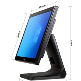 Resim Genel Markalar TIWOX TP-7650 18.5" I7 5.NESİL 128GB NWME SSD 8GB DDR3 RAM 1366X768 DOKUNMATİK POS PC 