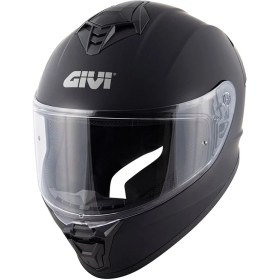 Resim Givi 50.x Mat Siyah Kapalı Motosiklet Kaskı 