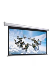 Resim Peak M100 200x150 Cm Motorlu Kumandalı Projeksiyon Perdesi-beyaz Kasa 