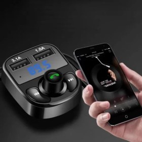 Resim Qc 3.1A USB &amp; Pd /tf Fm Transmitter Midastech 