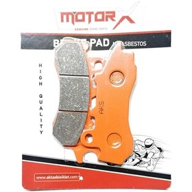 Resim Honda CB 125 F Motosiklet Ön Fren Disk Balatası | Turuncu 