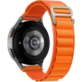 Resim Huawei Gt2 46mm Uyumlu Krd-74 22mm Hasır Zore Kordon-turuncu 
