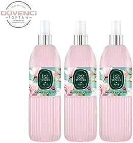 Resim Eyüp Sabri Tuncer Manolya Çiçeği Kolonyası Silindir Pet Sprey Şişe 150 ML x 3 Adet 