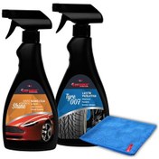 Resim Carwax 2'li Set Nano Islak Cila & Lastik Parlatıcı 