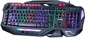 Resim Turbox BladeDancer TR-GK103 USB Kablolu Gaming Standart Q Rainbow Aydınlatma Klavye 