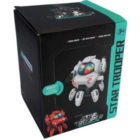 Resim Işıklı Ve Sesli 360° Dönen Yıldız Asker Robot 