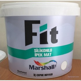 Resim Marshall Fit Silikonlu Ipek Mat Silinebilir Iç Cephe Boya 3,5 Kg 