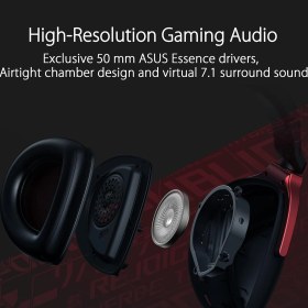 Resim Asus Rog Delta S Core 7.1 Surround Ses 3.5 mm Jak Bağlantılı Oyuncu Kulaklığı 