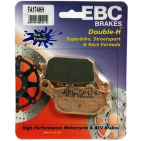 Resim 2003-2006 Honda Cbr 600 Rr Arka Fren Balatası Ebc Fa174Hh Sinterl 