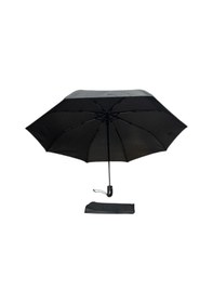 Resim Unisex Full Fonksiyon Açma Kapama, Çanta Boy Kılıflı Şemsiye Siyahzikzak 