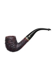 Resim Peterson Emerald Rusticated 69 9mm. Filtreli Vulcanite Saplı Pipo 205930 