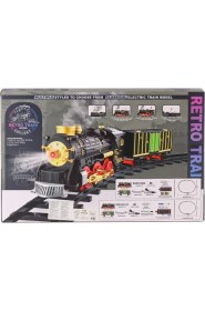 Resim Platin Store Pilatin 699-69A Sesli Işıklı Şarjlı Dumanlı Tren Seti -Karsan Oyuncak Zeyd 