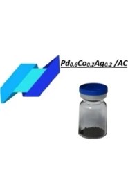 Resim Pd(0.6)Co(0.2)Ag(0.2)/ac (Aktif Karbon) 1 Gram 