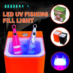 Resim Profesyonel Seviye LED UV Mavi Işık Balık Avı Lambası - Taşınabilir, Tek Tıkla Çalışma, Kalamar, Ahtapot ve Çeşitli Balıklar İçin Yüksek Verimlilik, Gece Balıkçılığı İçin İdeal, Bataryasız, Balıkçılık Malzemeleri, Balık Avı Lambası 
