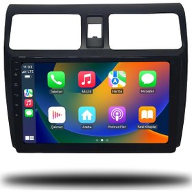 Resim Oskodi Suzuki Swift Android Carplay Multimedya 2006-2011 4gb Ram + 64gb Hafıza 