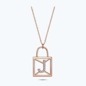 Resim Altınbaş Altın J Harfi Kolye N11.17336 