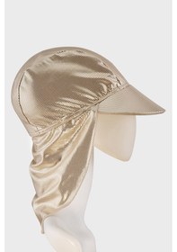 Resim Slipstop Zelma Gold Junior Desenli Upf 50+ Korumalı Güneş Şapka Kız Çocuk Şapka Sk2614000008 Altın 