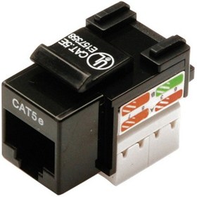 Resim Digitus Cat-5e Keystone Jack, Zırhsız Unshielded , Rj45, Siyah Renk, Lsa-18211 