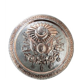 Resim Osmanlı İmparatorluğu Arması İşleme Duvar Tepsisi 50 Cm 