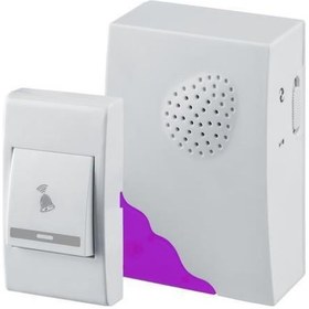 Resim Şahnet Pilli Uzaktan Kumandalı Zil Seti - Kablosuz Kapı Zili Wireless 36 Melodi 