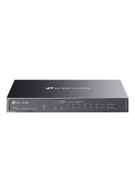 Resim Omada Es210gmp, 10 Port Gigabit, 8 Port Poe+, 1port Gigabit Combo Sfp, 123w, Yönetilebilir Metal Kasa Masaüstü/vesa Switch 