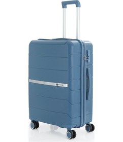 Resim Mçs Polipropilen 4lü Valiz Seti V366 S21sy1000048-set 10227 Sky Blue 