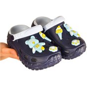 Resim Kız Erkek Kapalı Çocuk Eva Sandalet Terlik Bej 