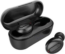 Resim Bluetooth Kopfhörer V1 Binaural True Wireless 5.0 In Ear Ohrhörer Drahtloses Bluetooth 5.0 Headset Sport Mini Kopfhörer mit 300mAh Ladekoffer Akku, Ideal für Radfahren Laufen Wandern 