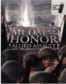 Resim Tigdes Medal of Honor: Allied Assault PC Oyunu | Kuruluma Hazır Flash Bellek | Windows Uyumlu Klasik FPS 