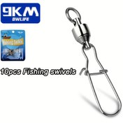 Resim Duolock Çıtçıtlı 9KM 10 Adet Ağır Hizmet Tipi Paslanmaz Çelik Dönerler 