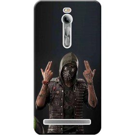 Resim Ceppare Asus Zenfone 2 Kılıf ASUS_Z00AD ZE551ML Baskılı Silikon Kapak Watch Dogs STK:260 