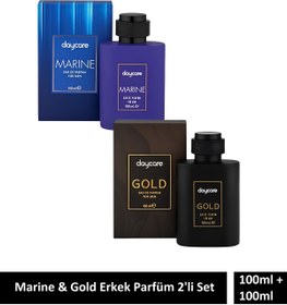 Resim Daycare Gold & marine erkek edp parfüm 2 adet X 100ml 