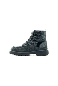 Resim Yaşar Kaşlı Erkek Sneaker Postal Bot Siyah Kısa Topuklu 40-44 23K YKÖ-18510 M Rahat Taban 