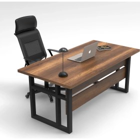 Resim Yurudesign Marken A Ofis Çalışma Masası Metal Ayaklı Barok 180CM*90CM 