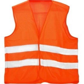 Resim Fosforlu Turuncu Ikaz Yelek (4887) Midastech 