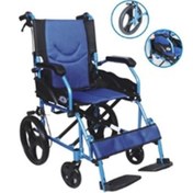 Resim Pulsemed Katlanabilir Sırtlı Alüminyum Tekerlekli Sandalye Ky863laj-C-20''-46 