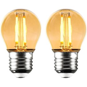Resim Storemax Neo Rustik LED Ampul, x Tasarımlı, Dekoratif Aydınlatma, Enerji Tasarruflu (2, G45-4 Watt) 