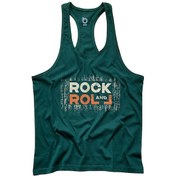 Resim Bluu Fitness Gym Tank Top Sporcu Atleti Rockandroll 