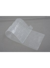 Resim Arabulalaca Apple Macbook Pro 16 inç A2141 A22142 Toucbarlı 2019 Silikon Klavye Koruyucu Tr Türkçe SEFFAF KLAVYE 