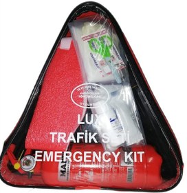 Resim Tüv Uyumlu 4 Yıl Yangın Söndürme Cihazlı Trafik Seti N11.512 